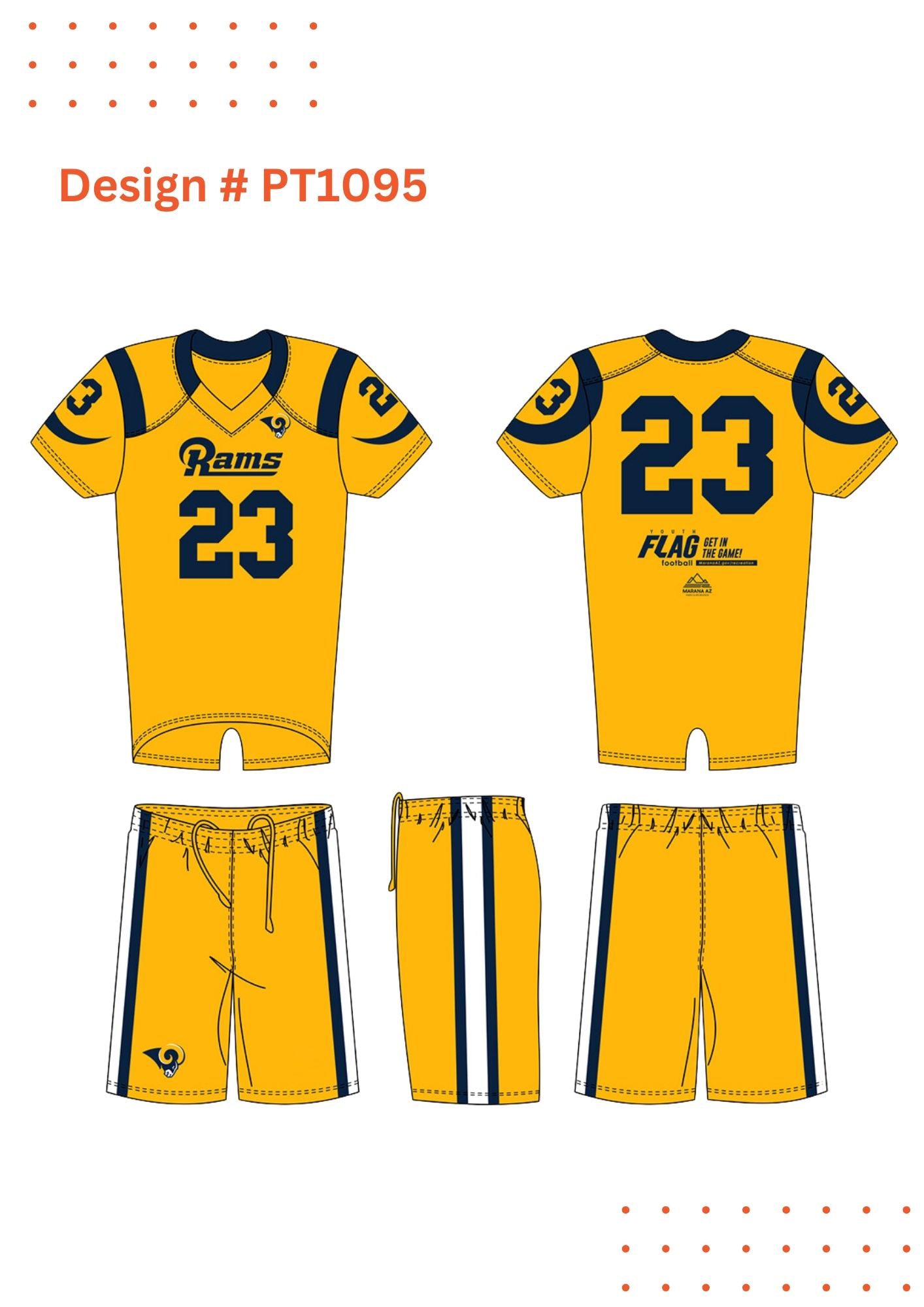 Custom Football Uniform Mockups